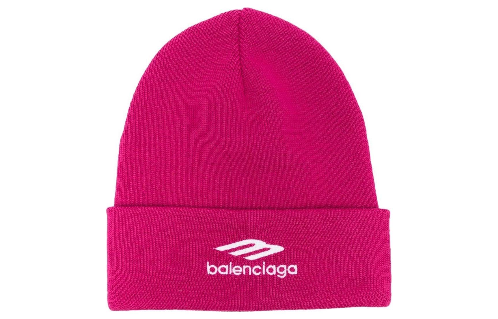 

Акриловые шапки-бини для мужчин Balenciaga, розовый