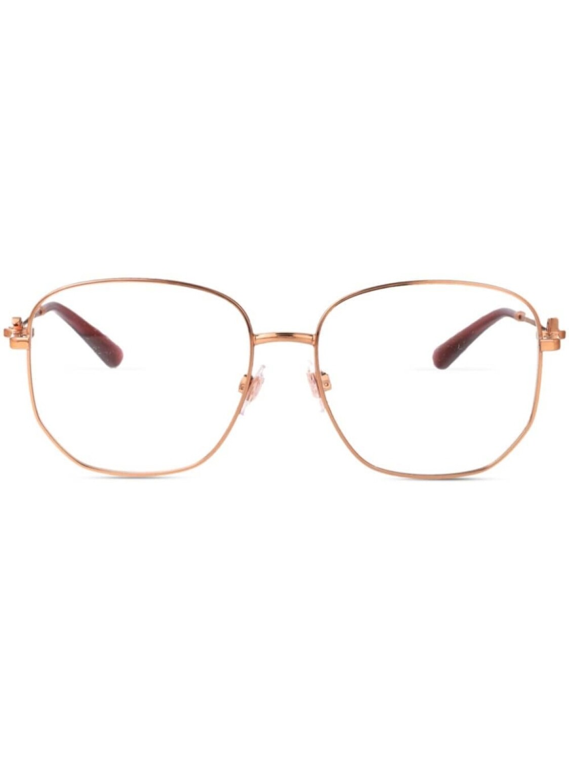 

Очки в квадратной оправе Dolce & Gabbana Eyewear, золотой