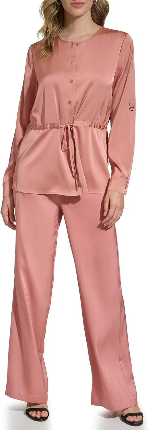 Блуза с длинным рукавом Calvin Klein, Desert Rose