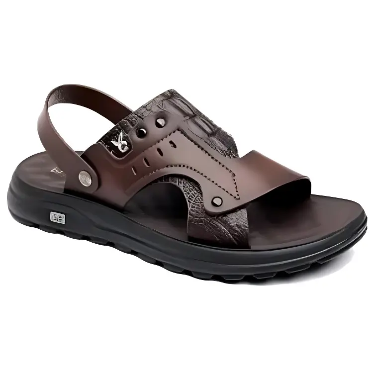 Playboy Пляжные сандалии мужские HHGZ-6889 черные, цвет HHGZ-6889 Beach Shoes Black — фото 4