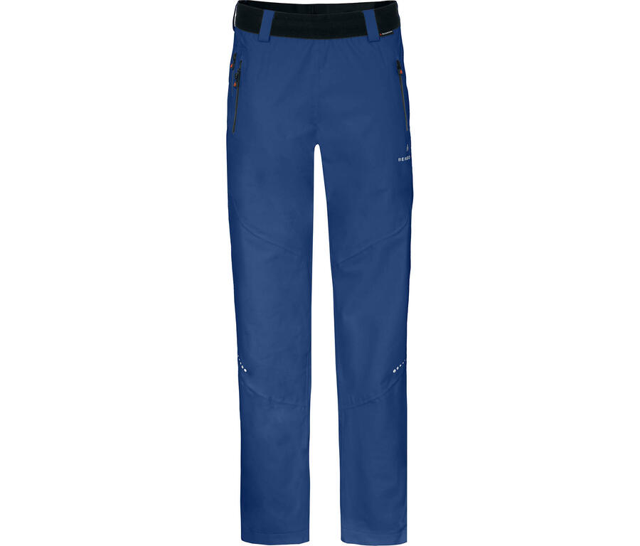 

BERGSON Штаны-дождевики из переработанного материала, с легкой подкладкой, водонепроницаемость 20 000 мм водяного столба, синие