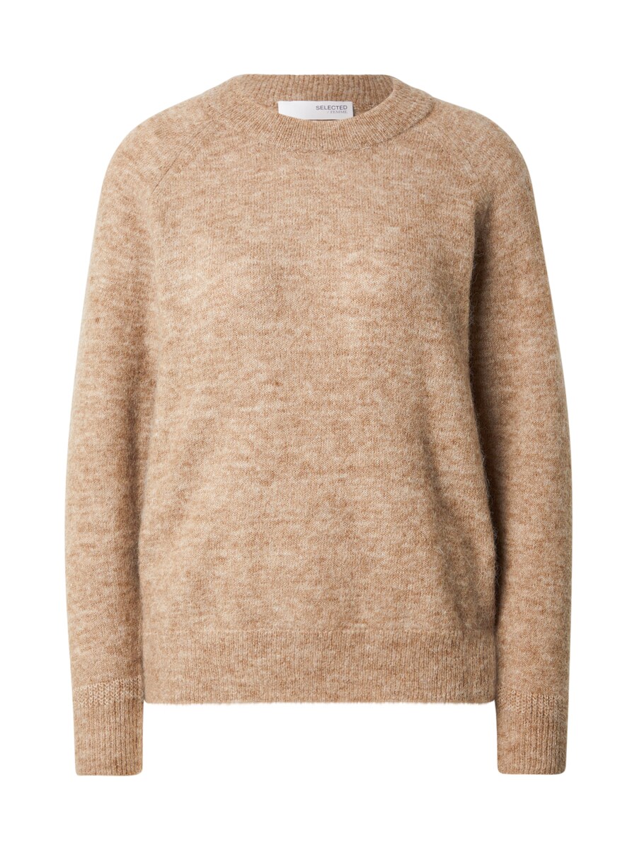 

Свитер SELECTED SLFLULU, цвет mottled brown