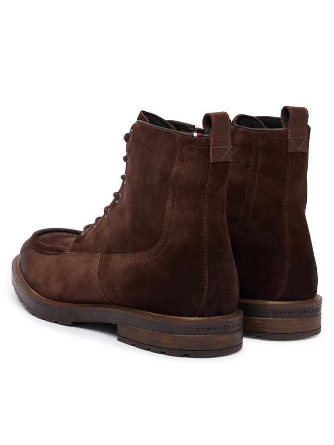 Сапоги Cleated W Moc FM0FM05599 Tommy Hilfiger, коричневый — фото 3