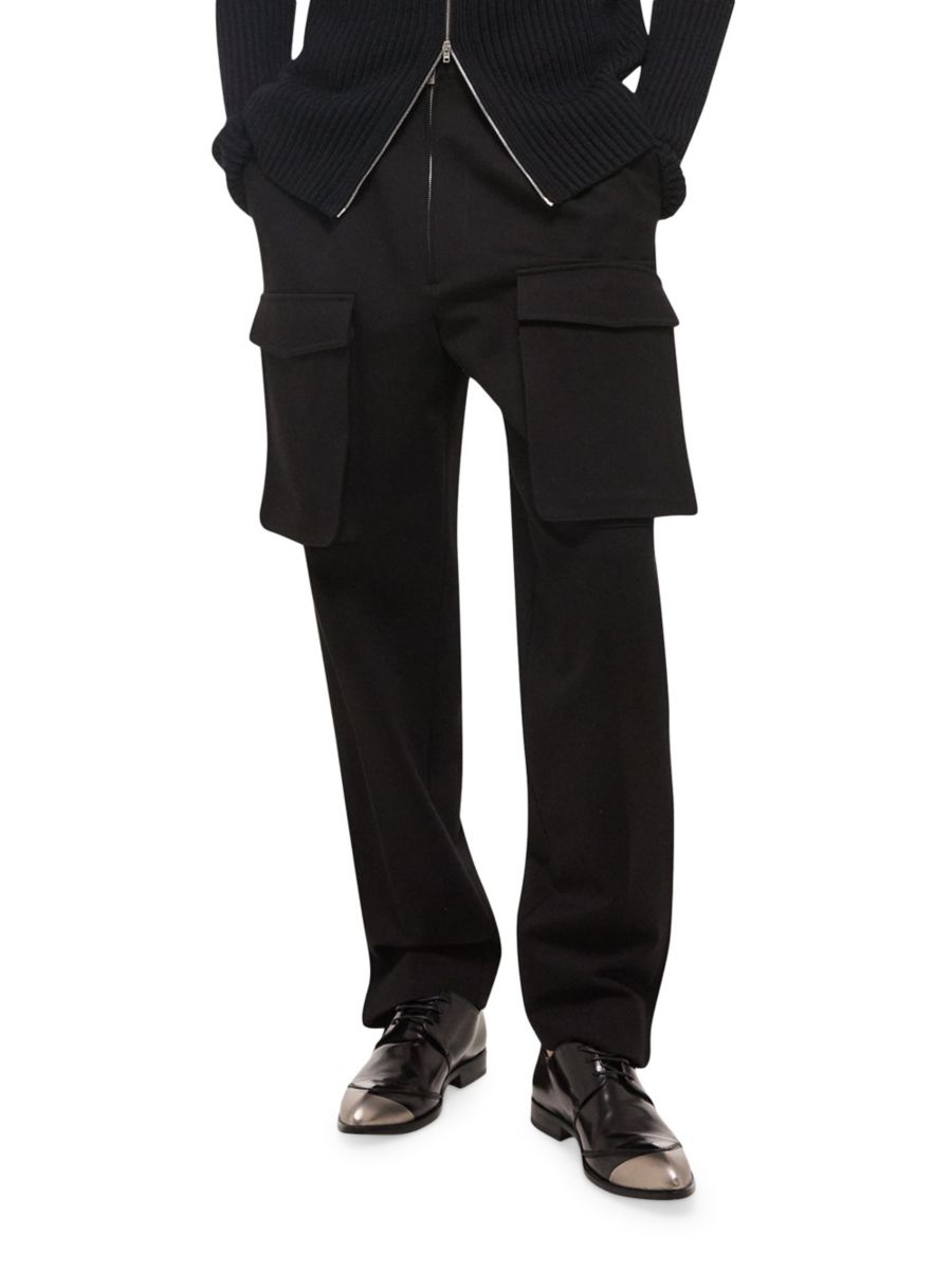 

Брюки с карманами Ponte Helmut Lang, черный