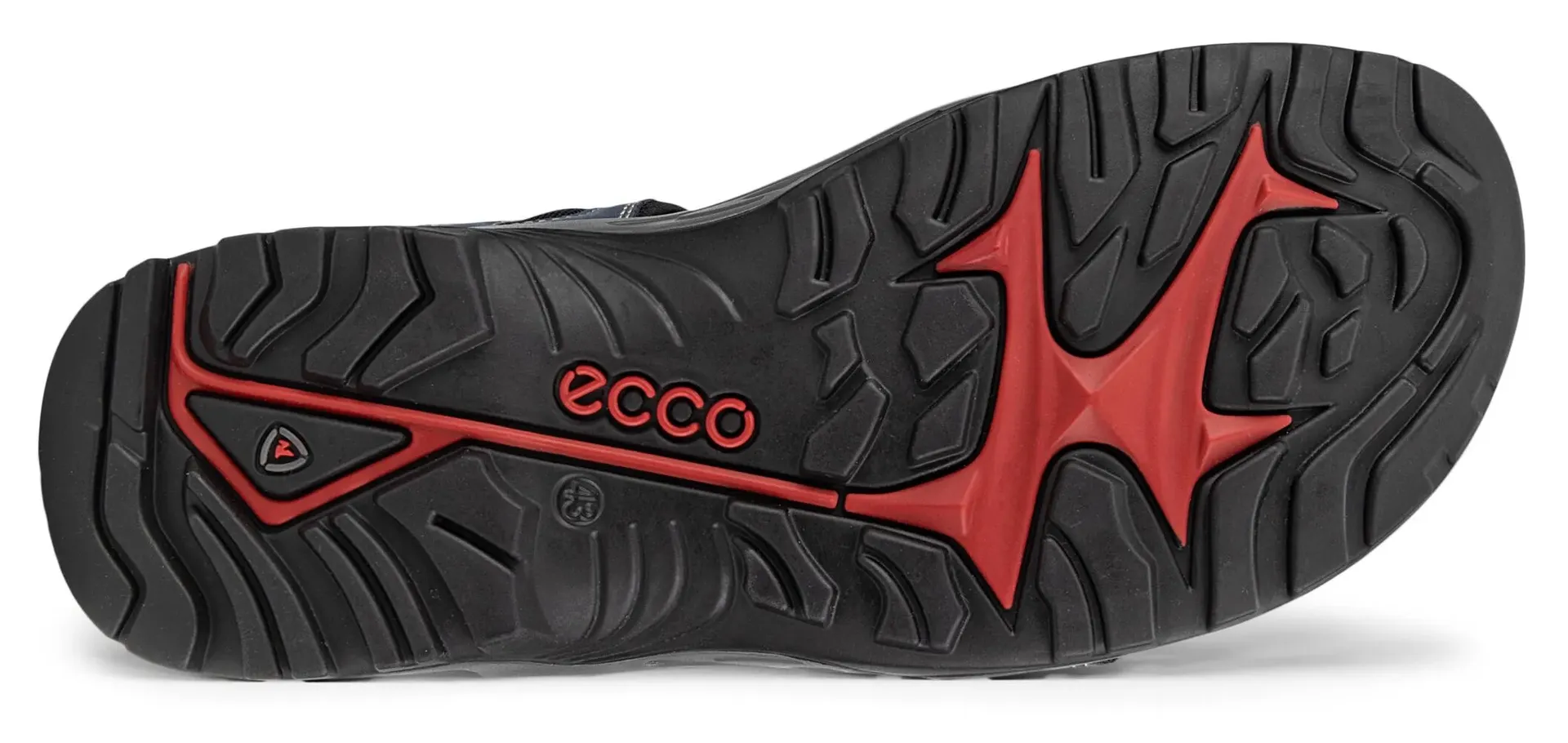 Сандалии Ecco с ремешками "Offroad", летняя обувь, обувь на липучке, уличная обувь, в трекинговом образе, серый — фото 4