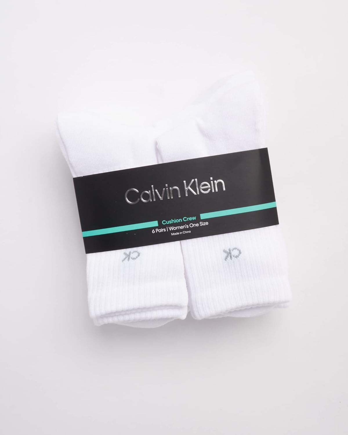Женские носки Calvin Klein - спортивные носки с мягкой подкладкой (6 пар), White — фото 2