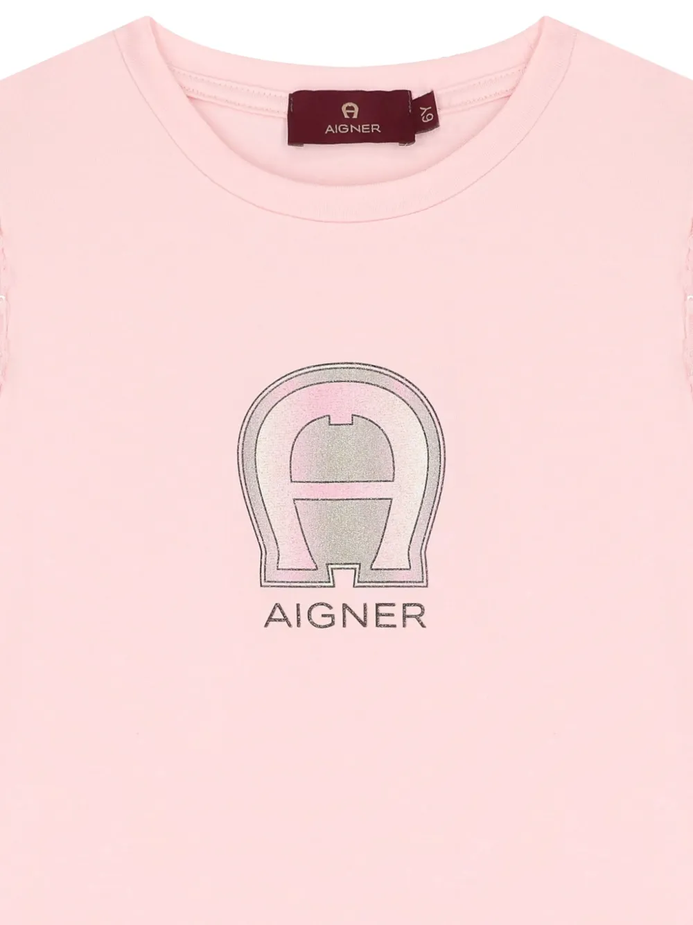 Платье с логотипом Aigner Kids, розовый — фото 3