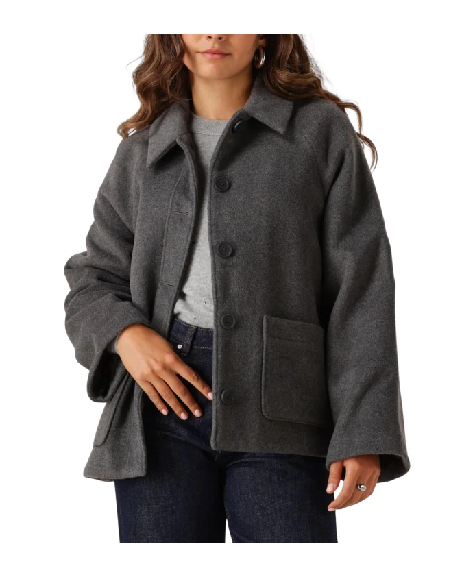 

Короткая куртка для стильных зимних дней Envii, серый