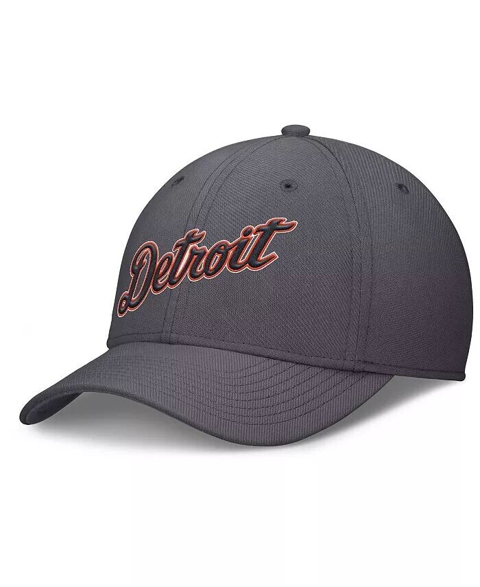

Мужская серая кепка Detroit Tigers Swoosh Performance Flex Nike