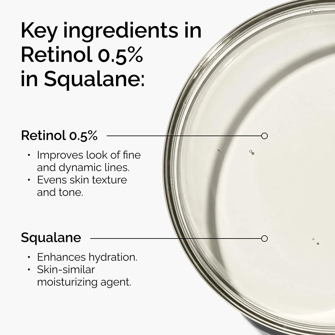 Сыворотка The Ordinary — Для лица Retinol . % в сквалане, промежуточный уровень ретинола, омолаживающая и — фото 2