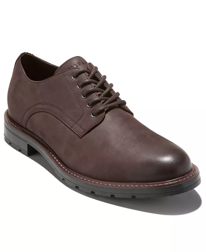 

Мужские оксфорды Chamberlin Grand Plain Toe Cole Haan, коричневый