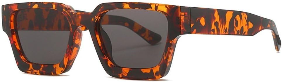 

Модные женские квадратные солнцезащитные очки с прозрачными градиентными линзами в стиле ретро, ​​мужские солнцезащитные очки UV400 с леопардовым принтом SKFGNX, Leopard Grey