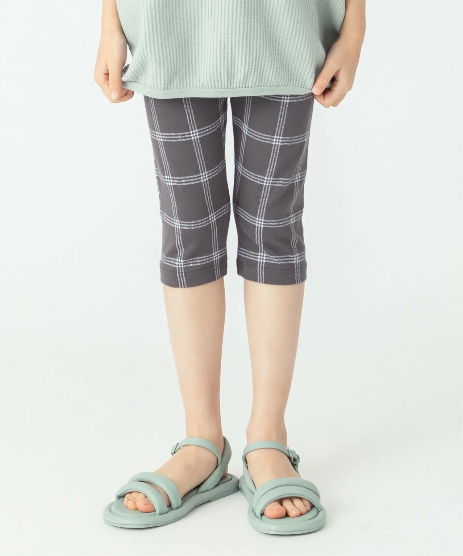 Леггинсы с принтом 6 дюймов Ever Closet, Graph Charcoal