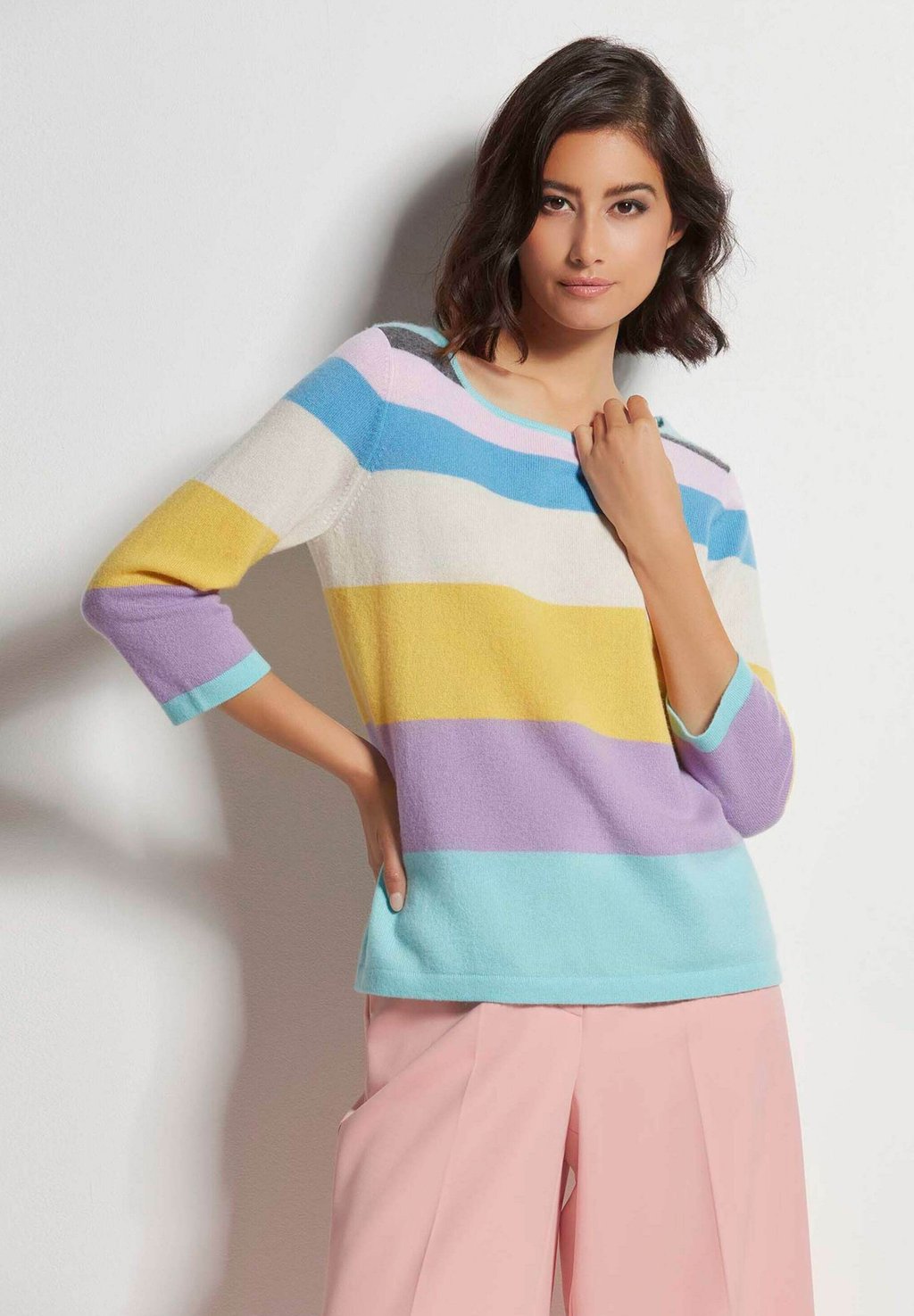 

Джемпер MADELEINE, цвет Powder Pink Multicolor