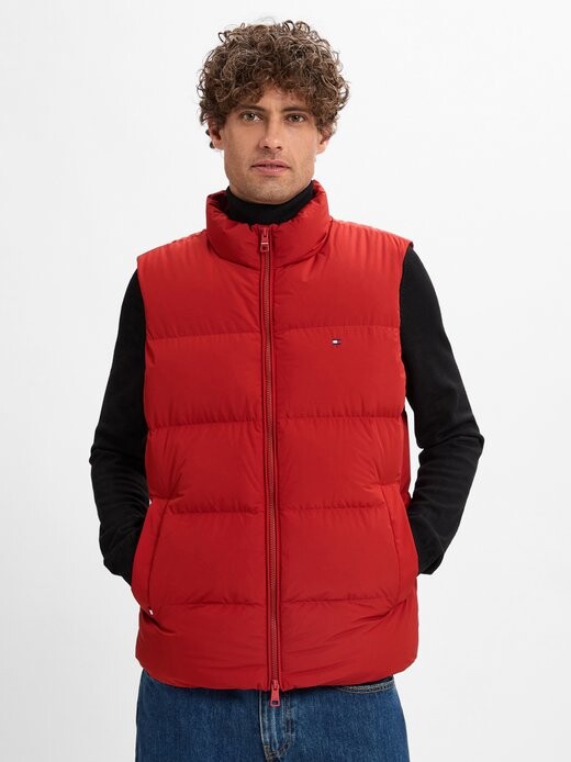

Пуховой жилет Tommy Hilfiger, бордовый