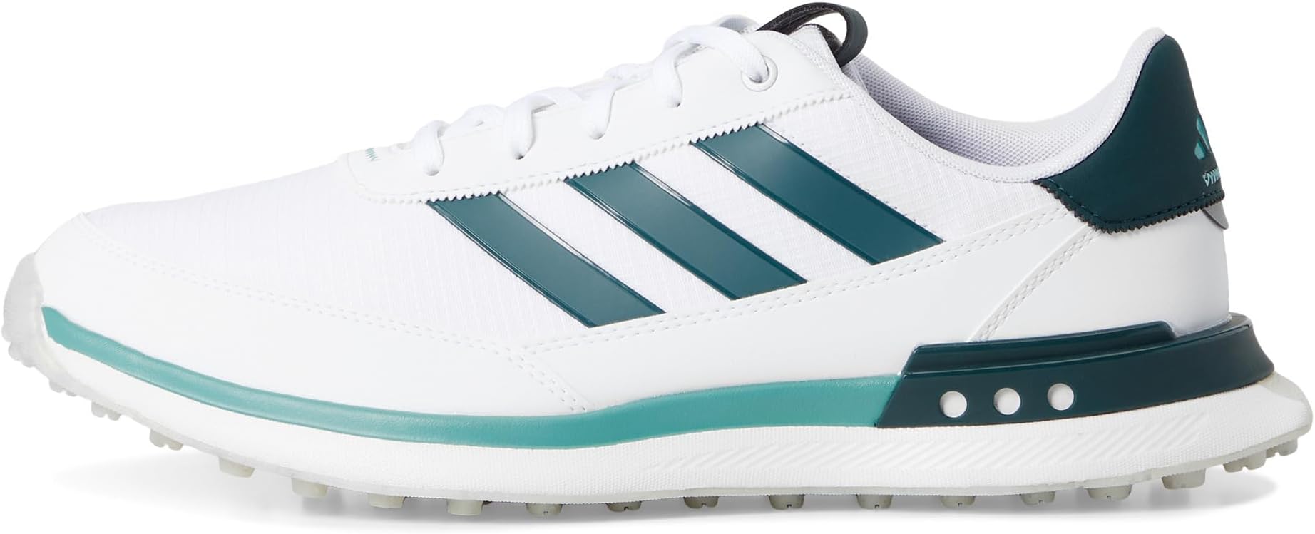 Кроссовки Adidas Golf S2G 24 Spikeless Golf Shoes, Footwear White/Aurora Ivory/Preloved Teal — фото 4