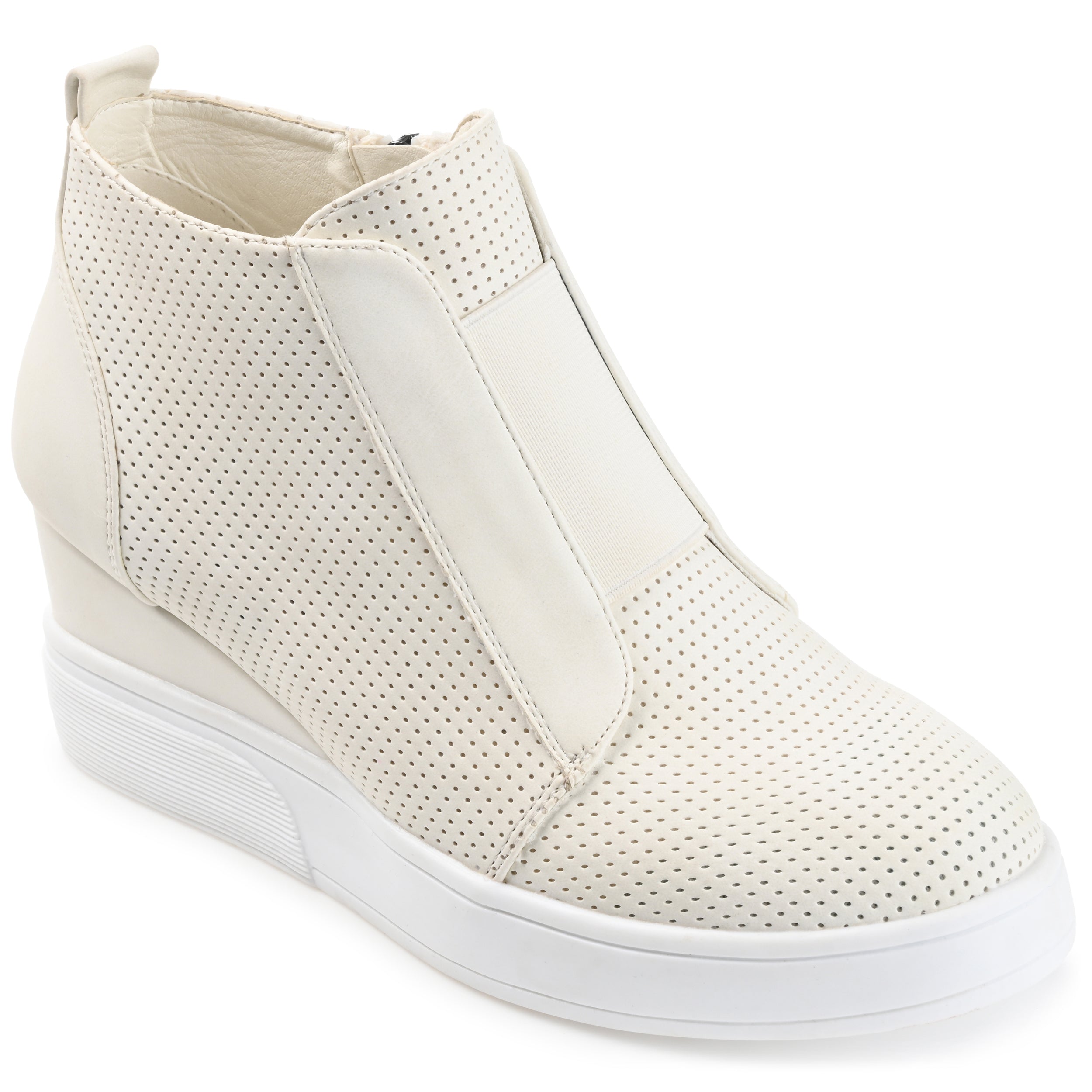 Женские кроссовки-клин Journee Collection Wide Width Clara, Bone