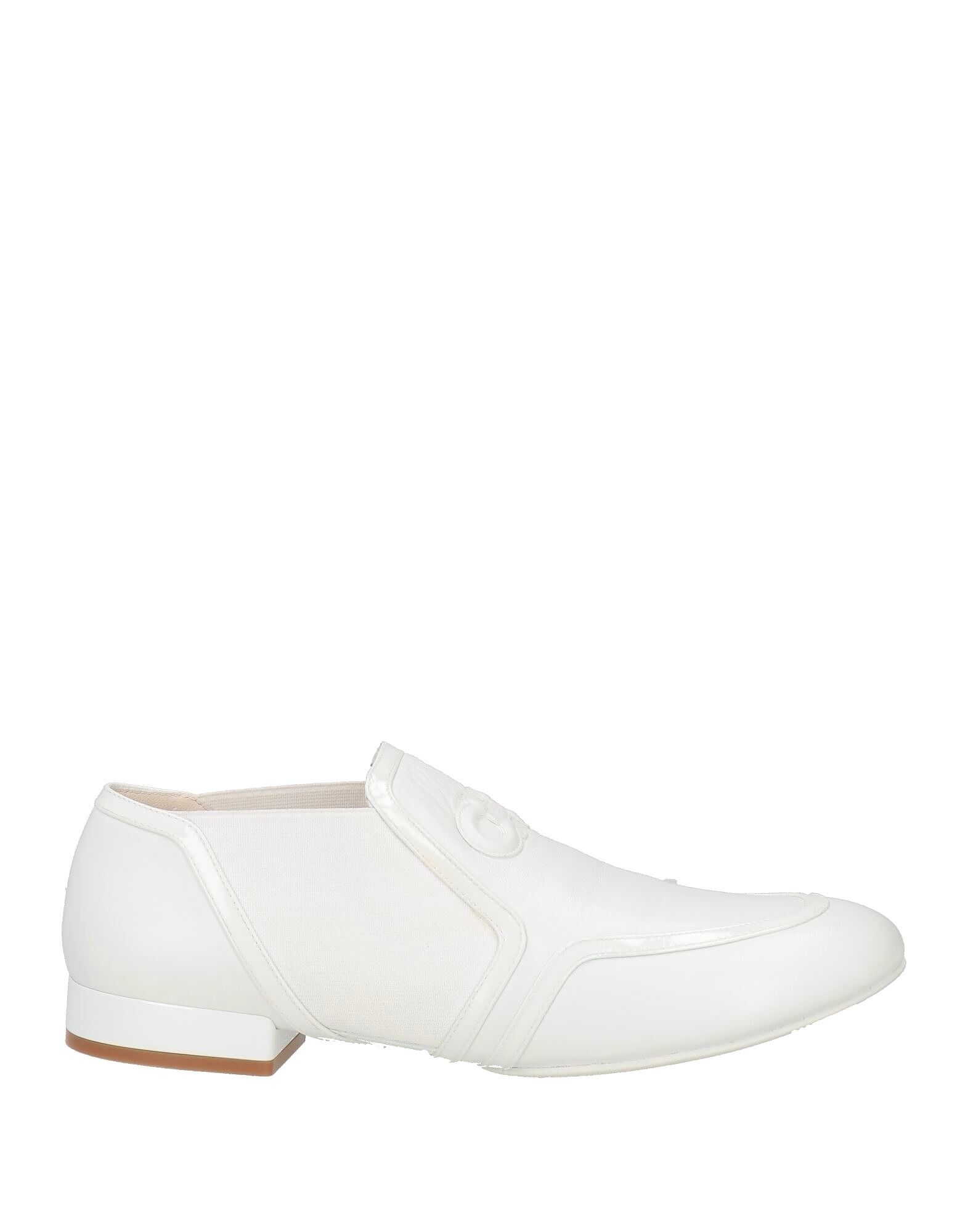 Лоферы Ferragamo, белый