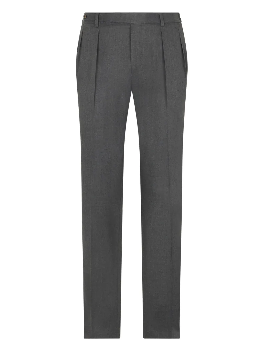 

Шерстяные брюки со складками Boglioli, серый