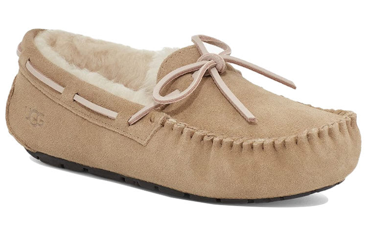 Тапочки (WMNS) UGG Dakota Slipper 'Tabacco' 1107949-TAB, бежевый — фото 3