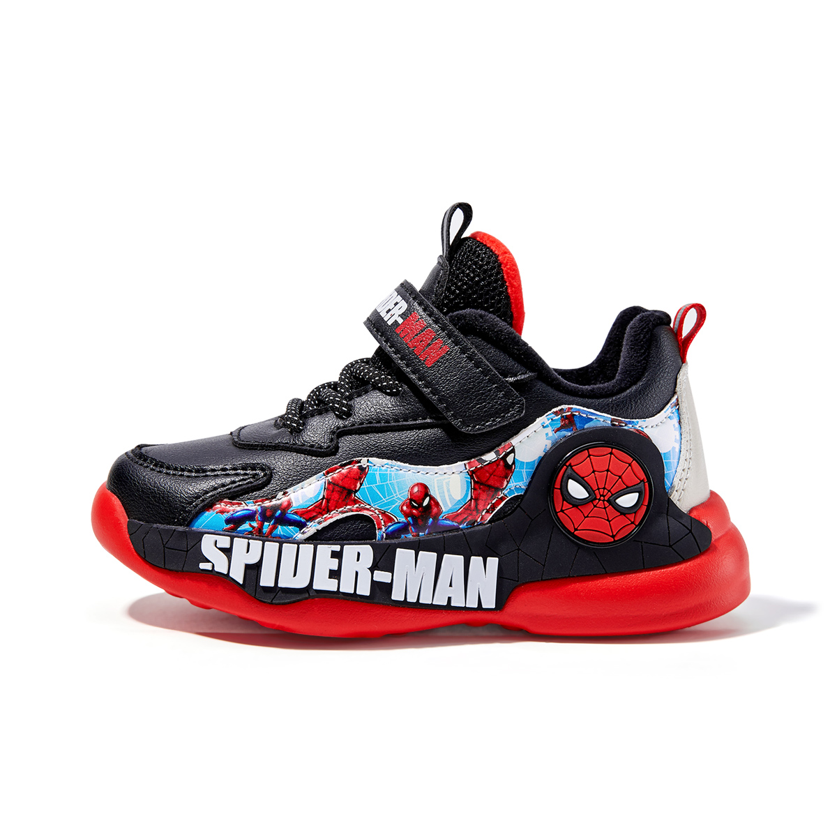 

Кроссовки для подростков MARVEL x Spider-Man Series Disney, черный/красный