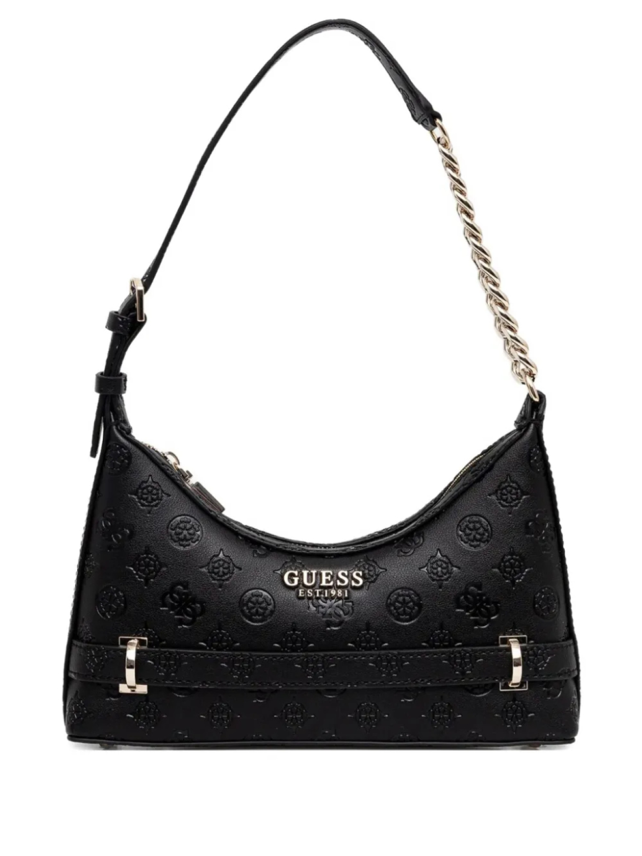 

GUESS USA сумка на плечо с тисненым логотипом, черный