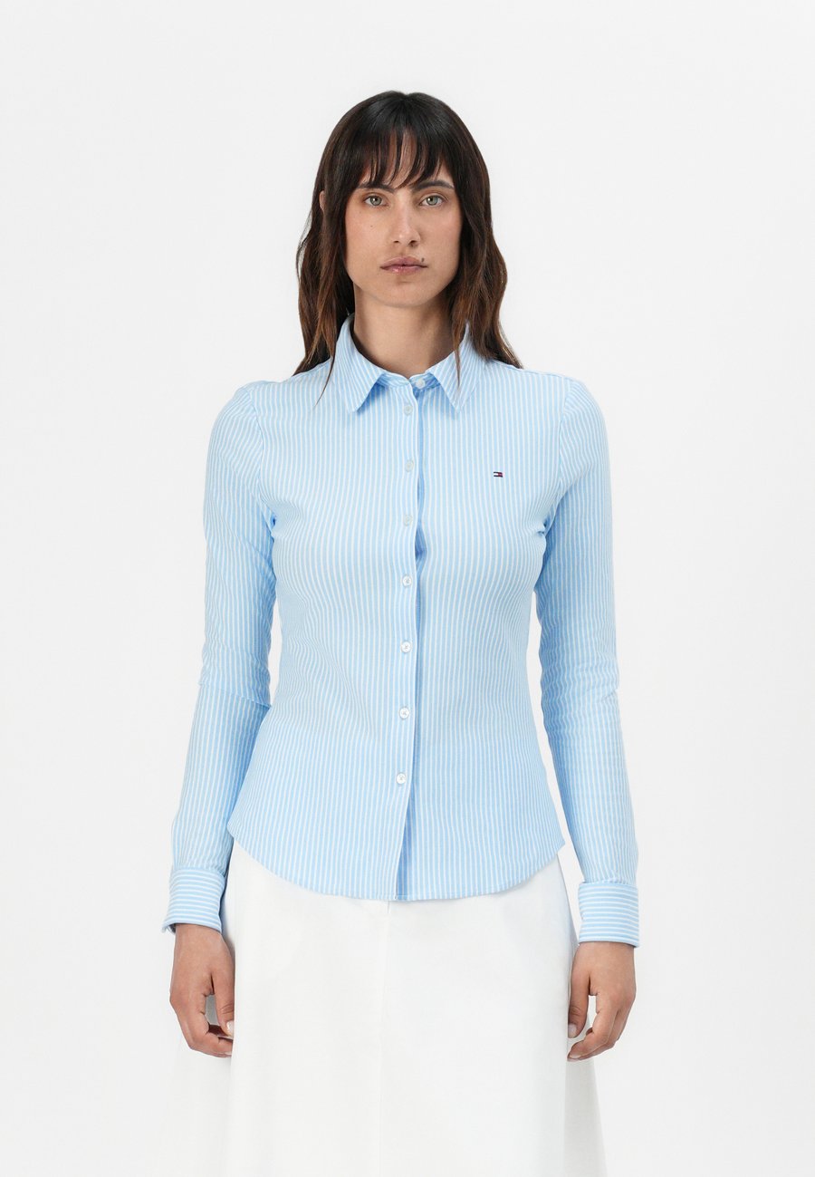 

Блуза Tommy Hilfiger SLIM BUTTON DOWN, Vessel Blue/Blue