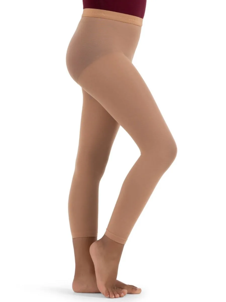 Girls Ultra Hold Footless Tight Capezio, Suntan