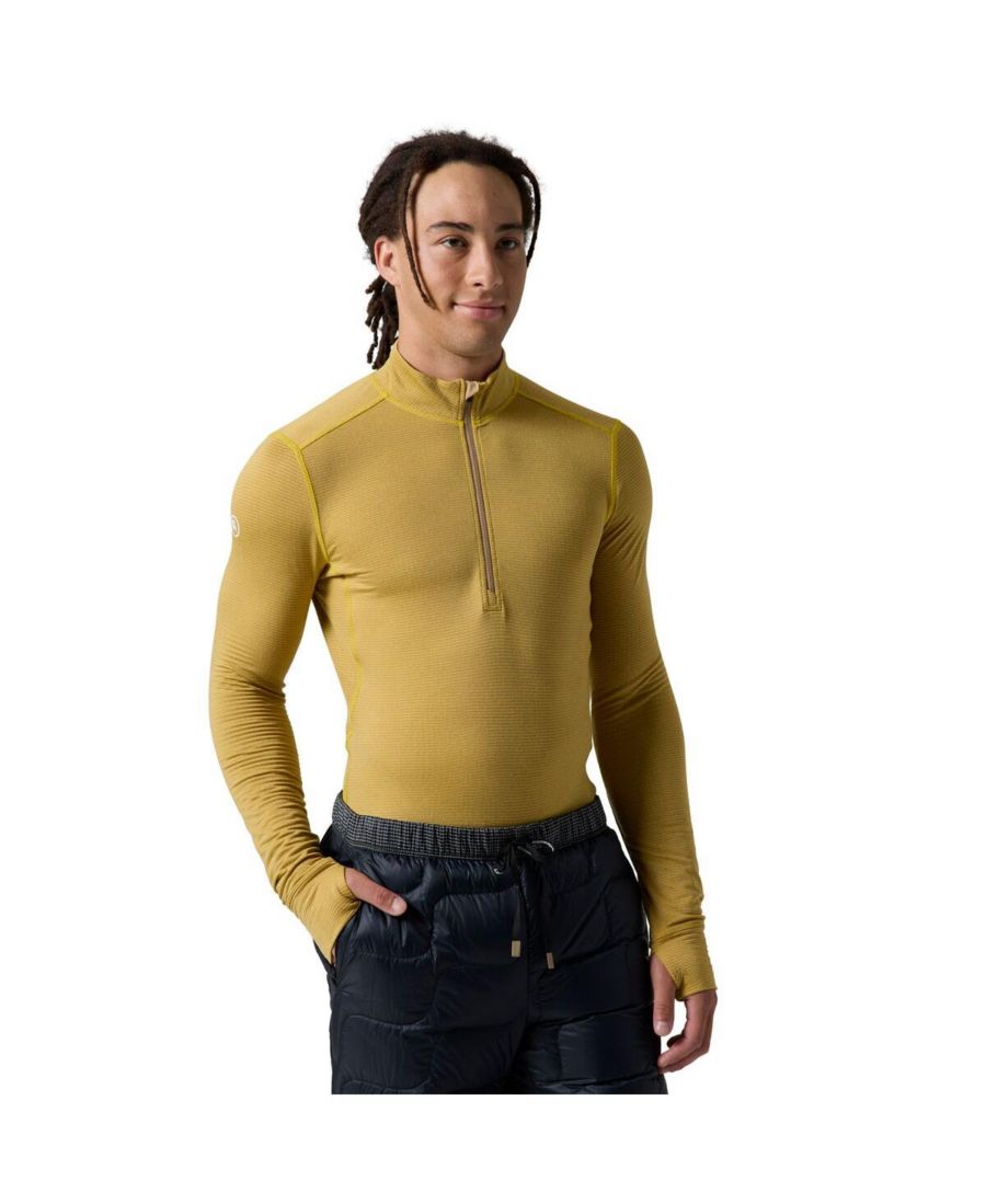 

Мужская термофутболка Pines Microgrid Ultra-Lt с застежкой-молнией на четверть длины, легкое длинное нижнее белье Backcountry, Hot spot