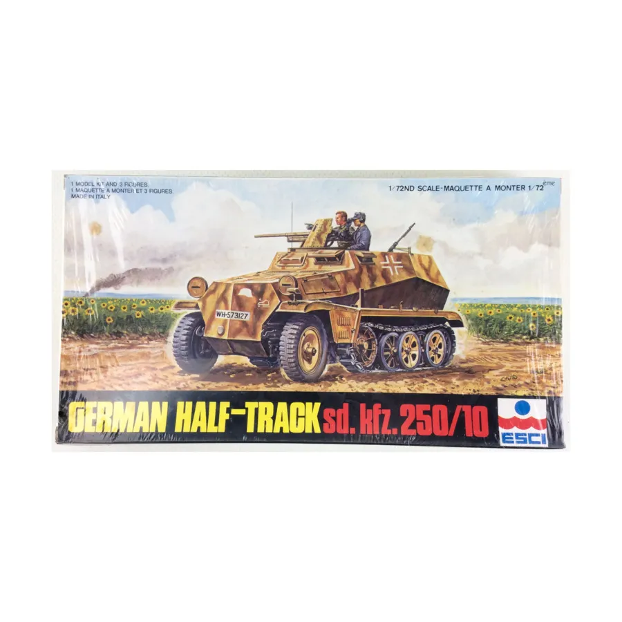 

Немецкий полугусеничный танк Sd.Kfz. 250/10, Plastic Military Figures (1:72) (ESCI)