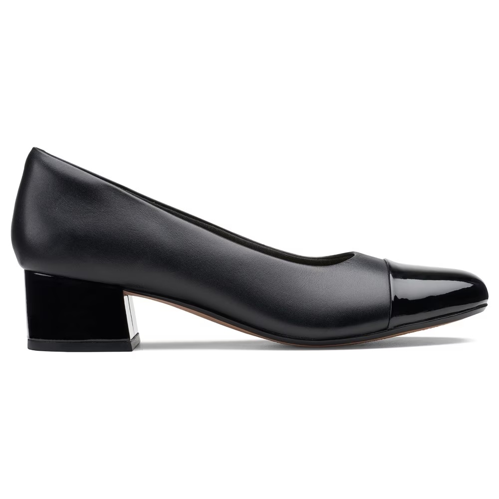 Туфли на каблуке Marilyn Sara Comfort от Clarks, black leather — фото 2