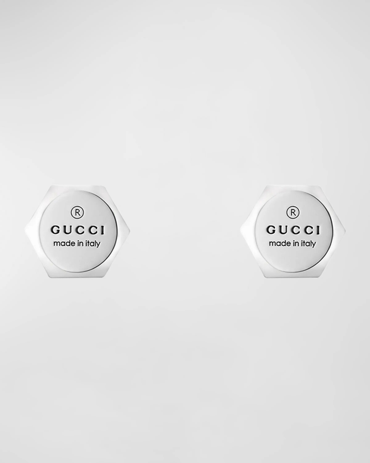 

Серьги из стерлингового серебра 10 мм с торговой маркой Gucci