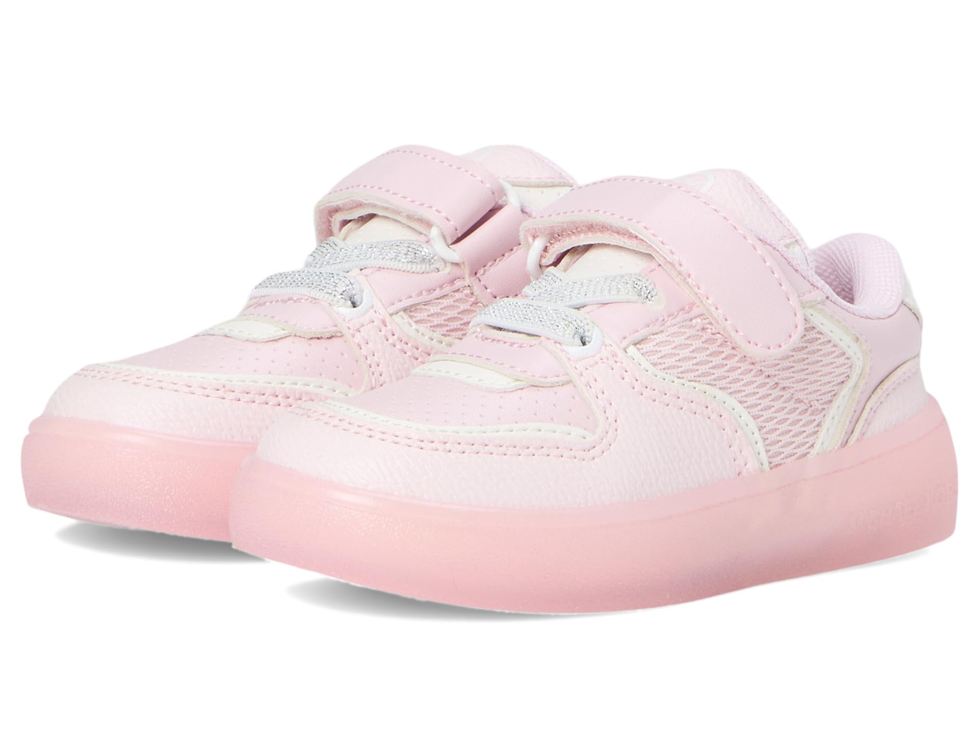 

Кроссовки MICHAEL Michael Kors Kids Jem Rumi, цвет Barely Pink/White