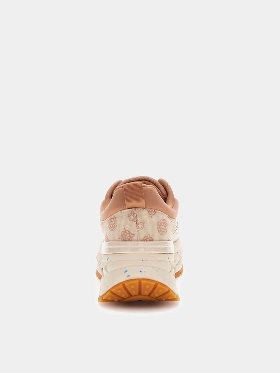Кроссовки GUESS Runit, бежевый — фото 3