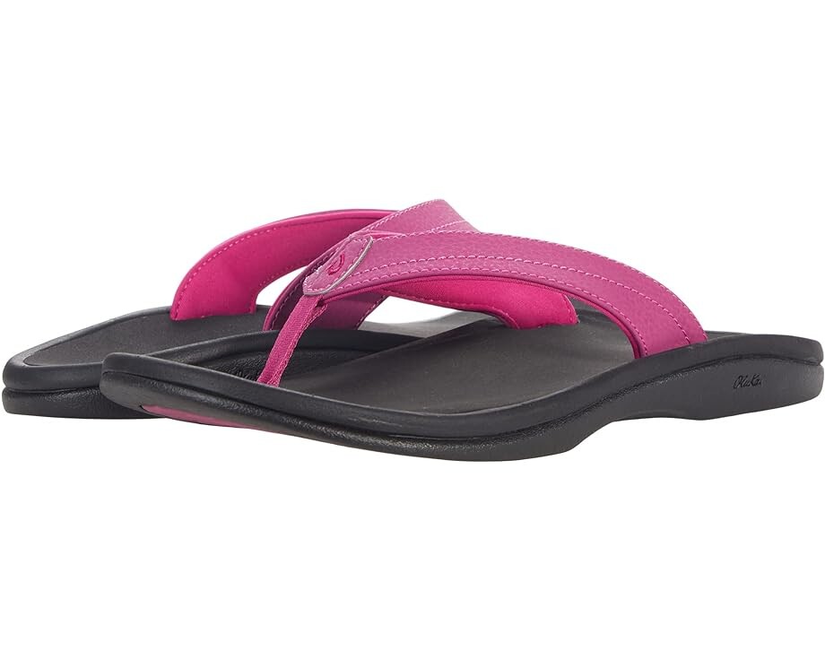 

Сандалии OluKai Ohana W, цвет Orchid Flower/Black
