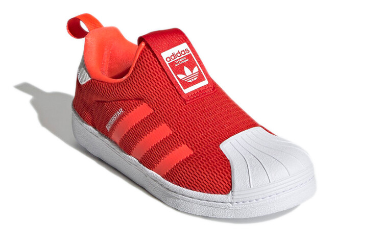 Кроссовки Adidas Superstar 360 J 'Solar Red' — фото 3