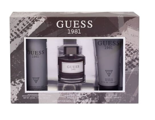 

Г. Мужской набор косметики, 3 шт. Guess, 1981