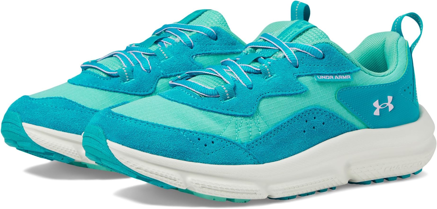 

Кроссовки Under Armour Charged Verssert 2, цвет Radial Turquoise/Circuit Teal/Purple Ice