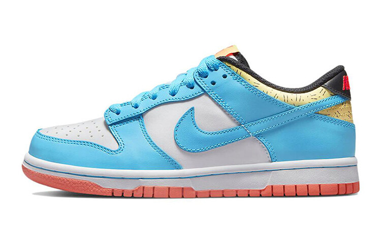 

Кроссовки Nike Dunk Low, голубой, Синий, Кроссовки Nike Dunk Low, голубой