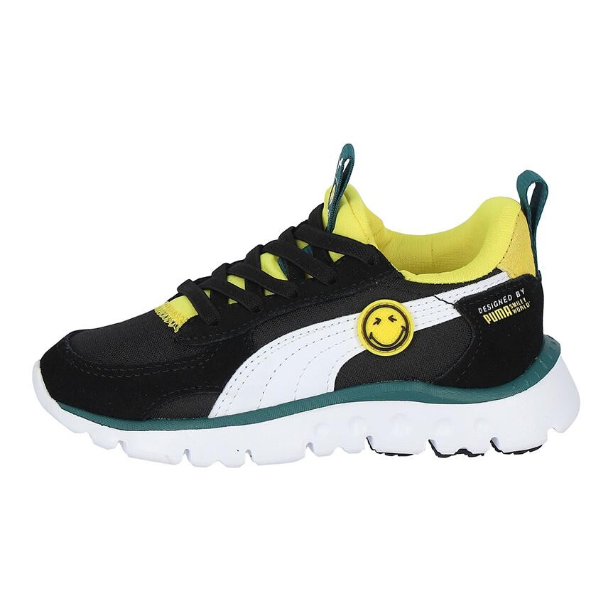 

Flex Kids" Повседневная обувь для детей Puma, цвет Black/Yellow