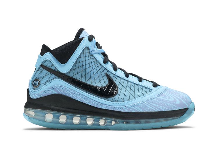 Кроссовки Nike Air Max LeBron 7 Retro GS QS 'All Star' 2020, синий — фото 2