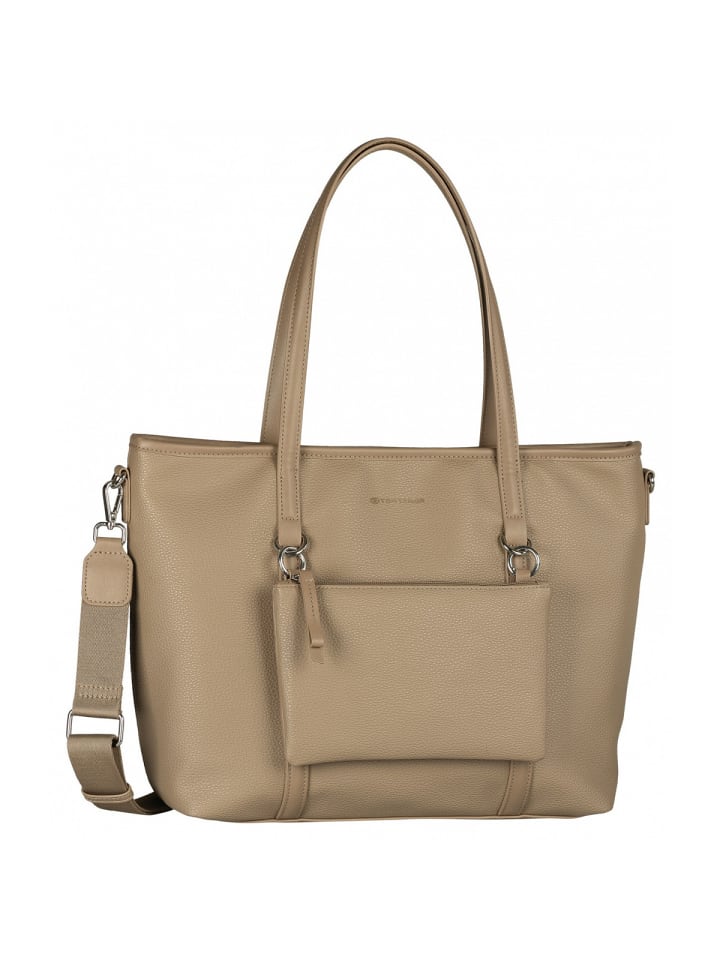 

Сумка шоппер Tom Tailor, бежевый