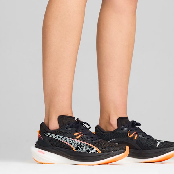 Женские кроссовки для бега по шоссе Deviate Nitro 3 Puma, черный — фото 2