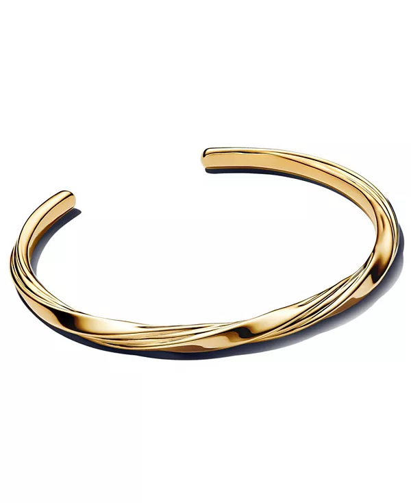 

Витой открытый браслет Pandora, gold