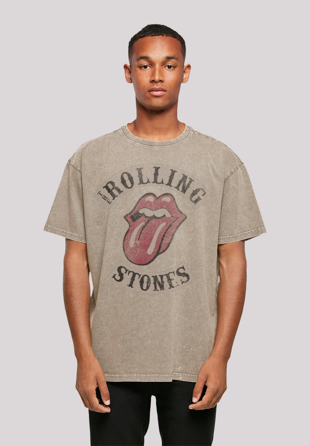 

Футболка с принтом THE ROLLING STONES TOUR 78 F4NT4STIC, хаки