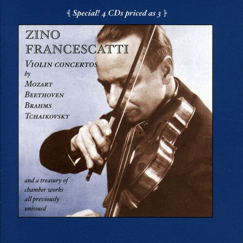 

CD диск Mozart / Beethoven / Brahms / Francescatti: Zino Francescatti in Performance
