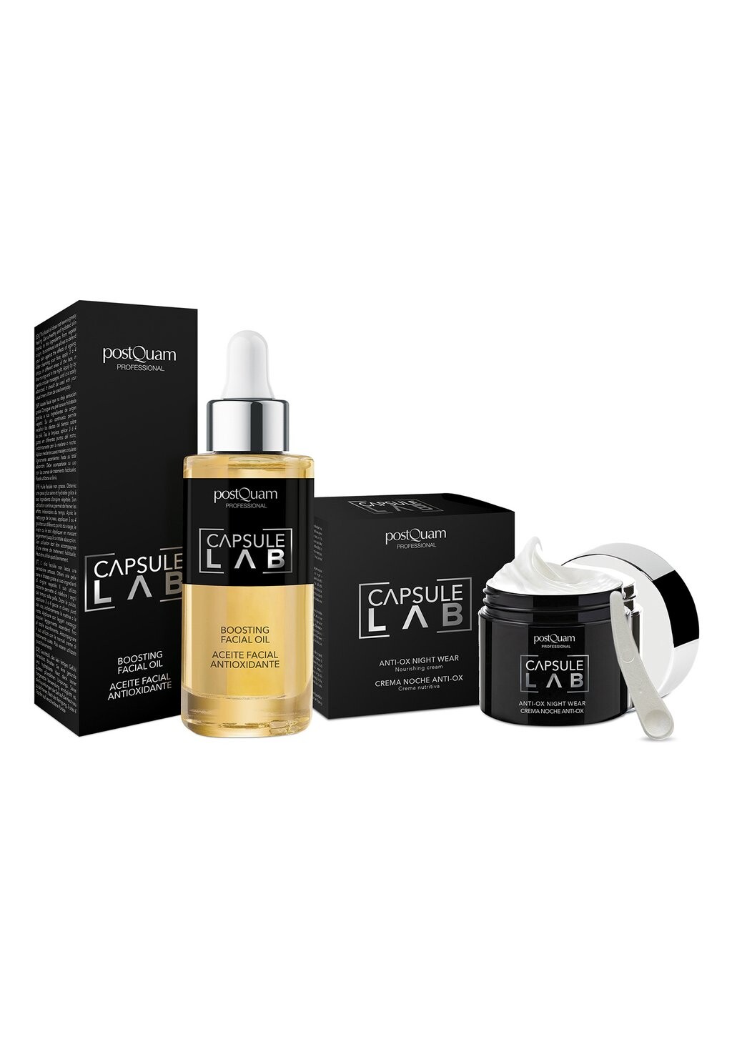 

Набор для ухода за кожей Postquam Skin Care Capsule-Lab Boosting Oil (30Ml) PostQuam, цвет _