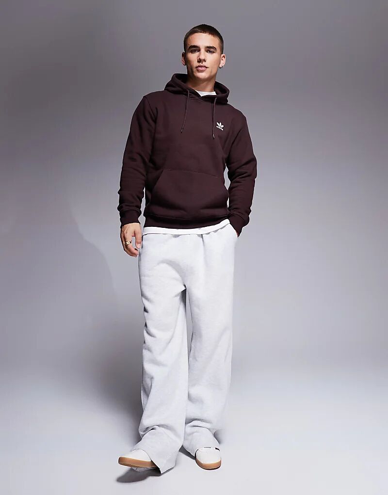 

Толстовка с капюшоном в коричневом цвете adidas Originals