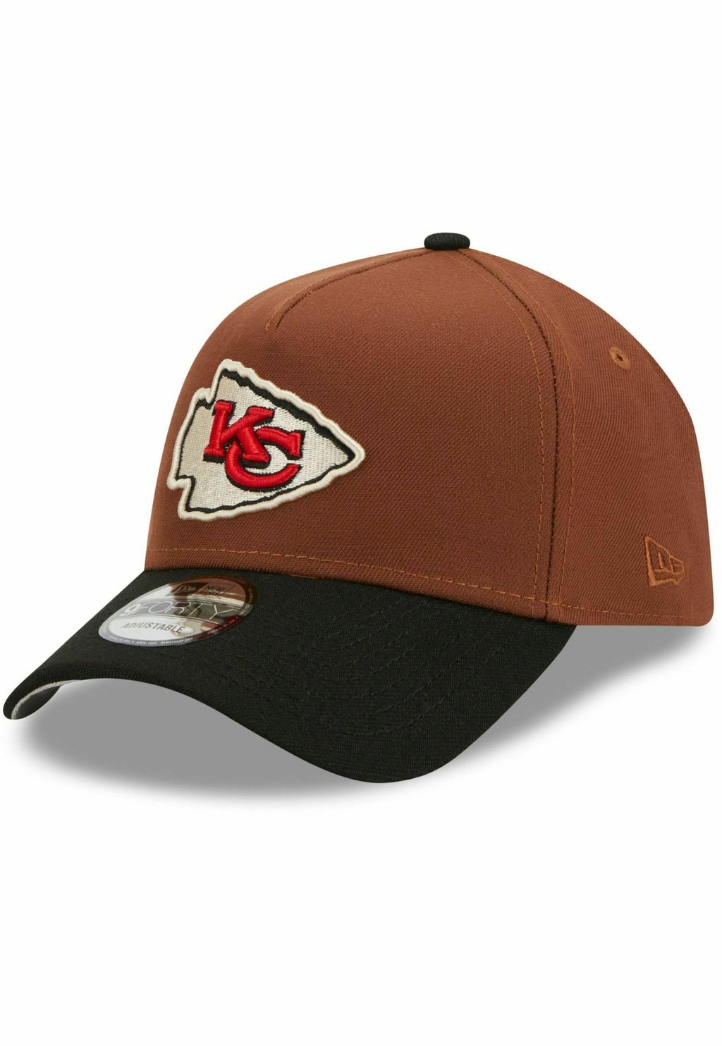 

Бейсболка 9FORTY SIDEPATCH KANSAS CITY CHIEFS New Era, цвет brown