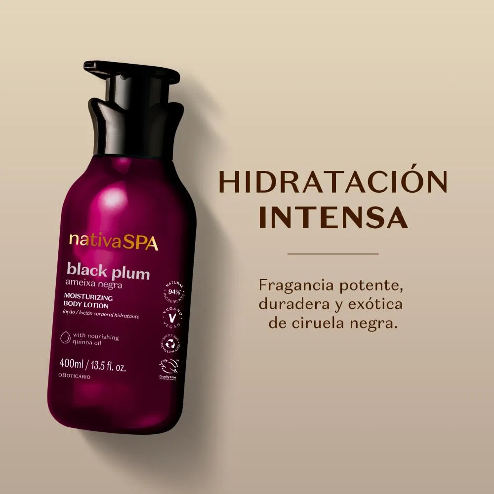 Подарочный набор для ухода за кожей «Nativa SPA Black Plum» от O Boticário O Boticario — фото 4